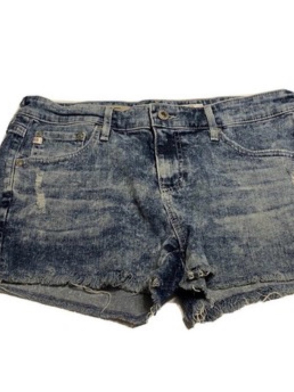 AG the Bonnie relaxed shorts size 29 distressed faded denim